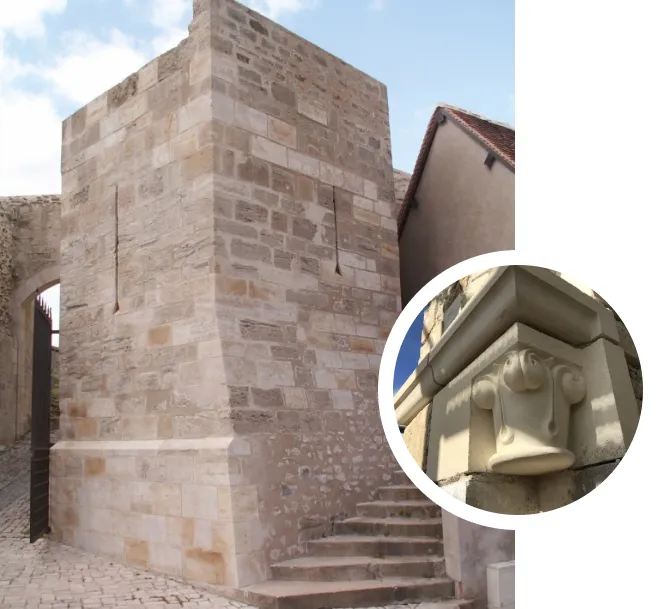 rénovation de monuments historiques à Yzeure dans l'Allier 03